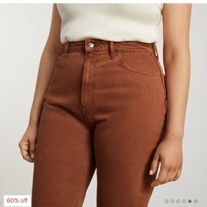 Everlane Pants, High Rise, Curvy Fit, Ankle Length Size 16